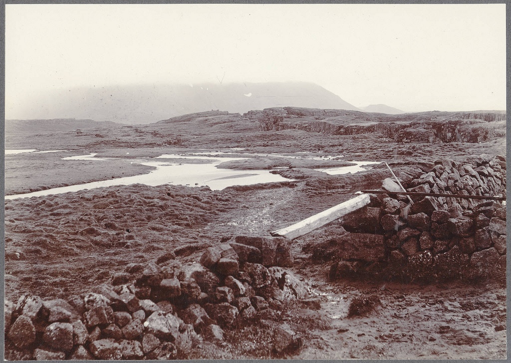 Þingvellir from the parsonage.