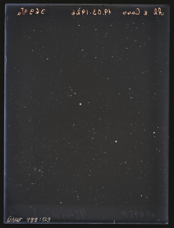 Ülesvõte Kassiopeia (Cassiopeia) tähtkujust. A2 e Cass 19.03.1926 369 Va