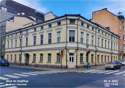 Helsingin panttilainaamon toimitalo, Albertinkatu 33 - Kalevankatu 35. rephoto