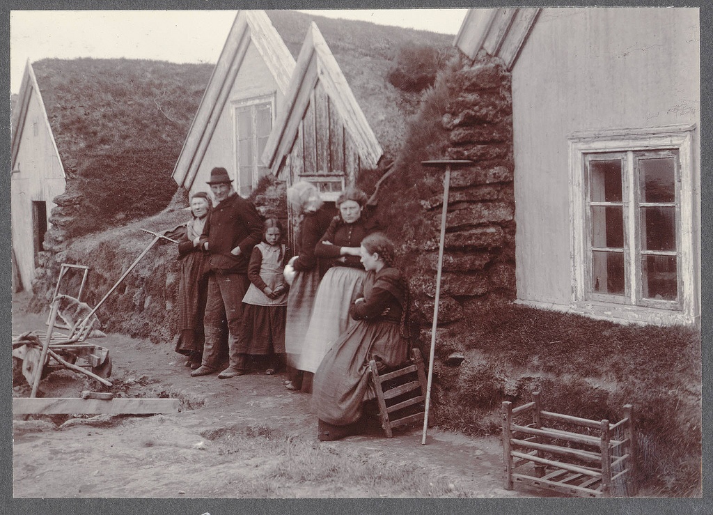 Group at Galtalækur.