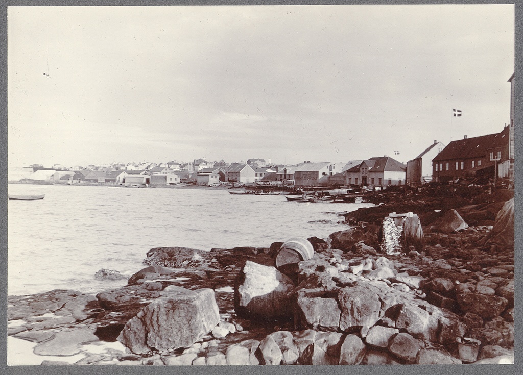 Reykjavík from the sea.