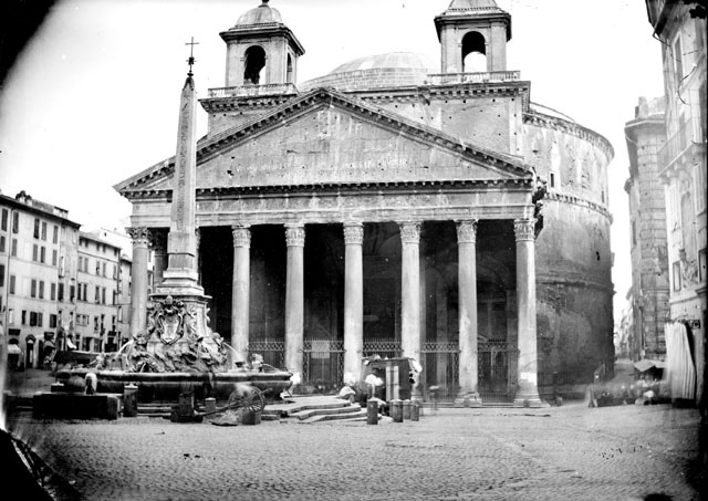 Façade du Panthéon, Rome