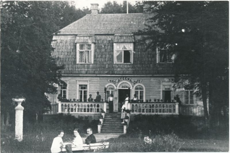 Fotokoopia. Haapsalu Kaunistamise Seltsi rannakohvik "Ateena", 1930-ndad aastad.