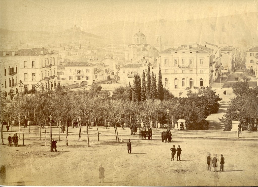 Ateena, Palee väljak 1866.a.