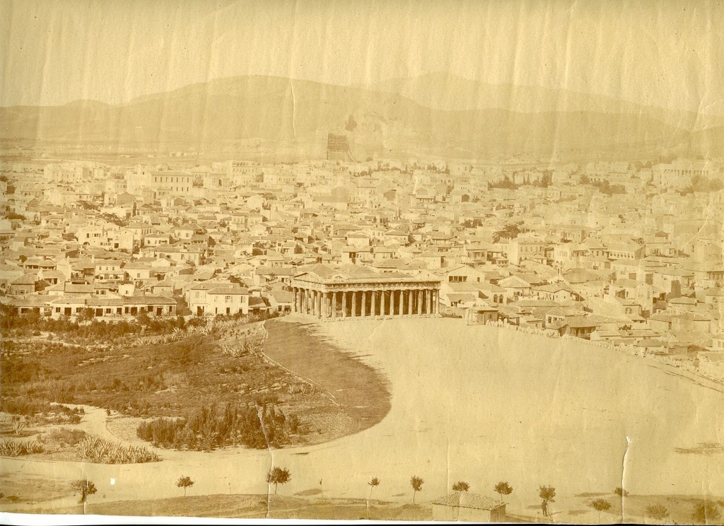 Ateena panoraam 19.saj.
