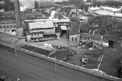 Paberivabrik ja Liivalaia tn vaadatuna Dvigateli elamu tornist, Keldrimäe hoonestus, Liivalaia tänav ja Olümpia hotell  similar photo