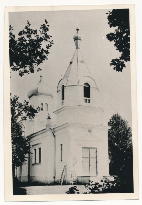 Foto. Haapsalu vana kirik. Kreeka Apostliku Õigeusu kirik. (E - 289-11). Fotogr. N. Veksin. 1890.