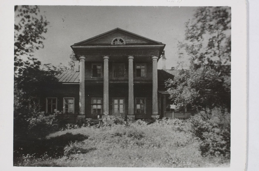 Türsamäe mõis (Türsel), härrastemaja 1937. Vaivara khk