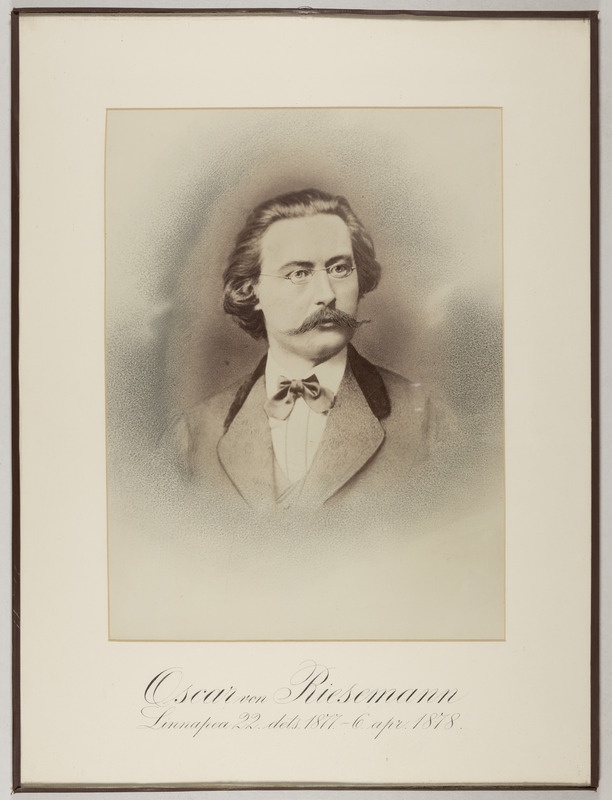Oscar von Riesemann, linnapea 22.12.1877 - 6.04.1878.