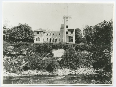Keila-Joa loss jõe poolt, 19. sajandi lõpp.  duplicate photo