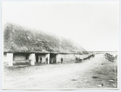Iru kõrts, taga Iru sild, 19. sajandi lõpp.  duplicate photo