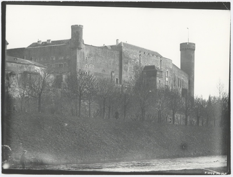 Vaade Toompea lossile Balti jaama poolt.
