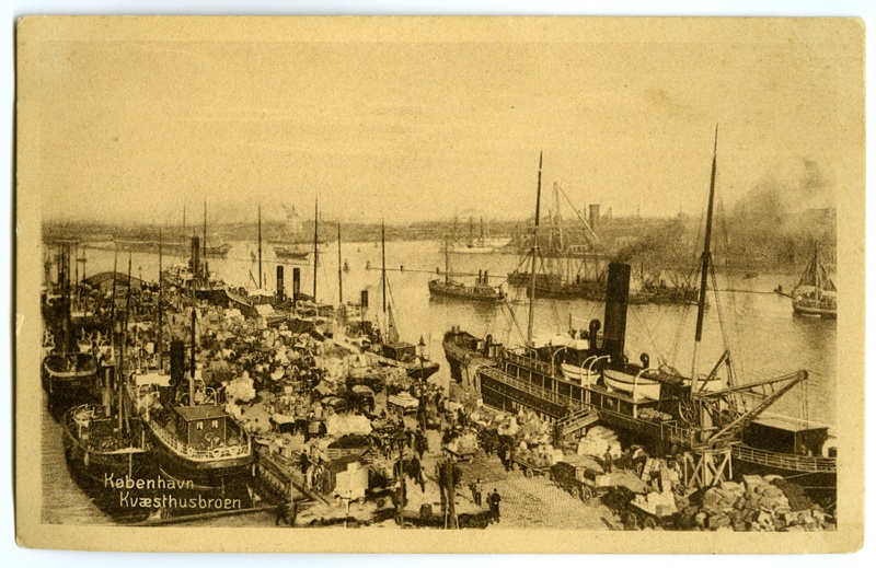 Vaade Kopenhageni Kvæsthusbroeni sadamapiirkonnale