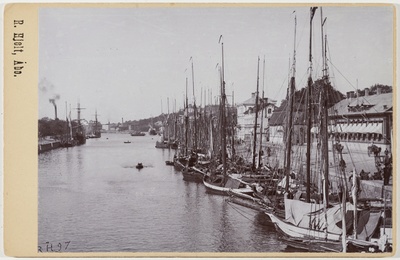 Aurajoki Auransillalta satamaan päin  duplicate photo