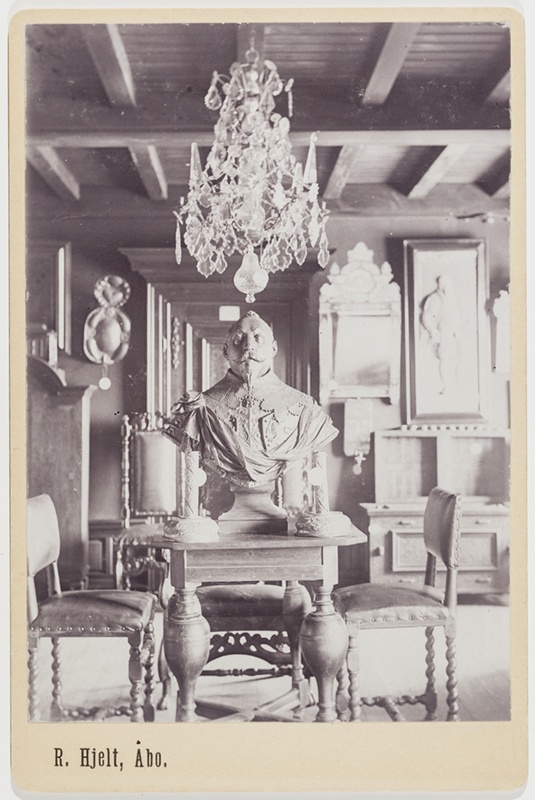 Turun linna, näyttelyhuone 96; sisäkuva