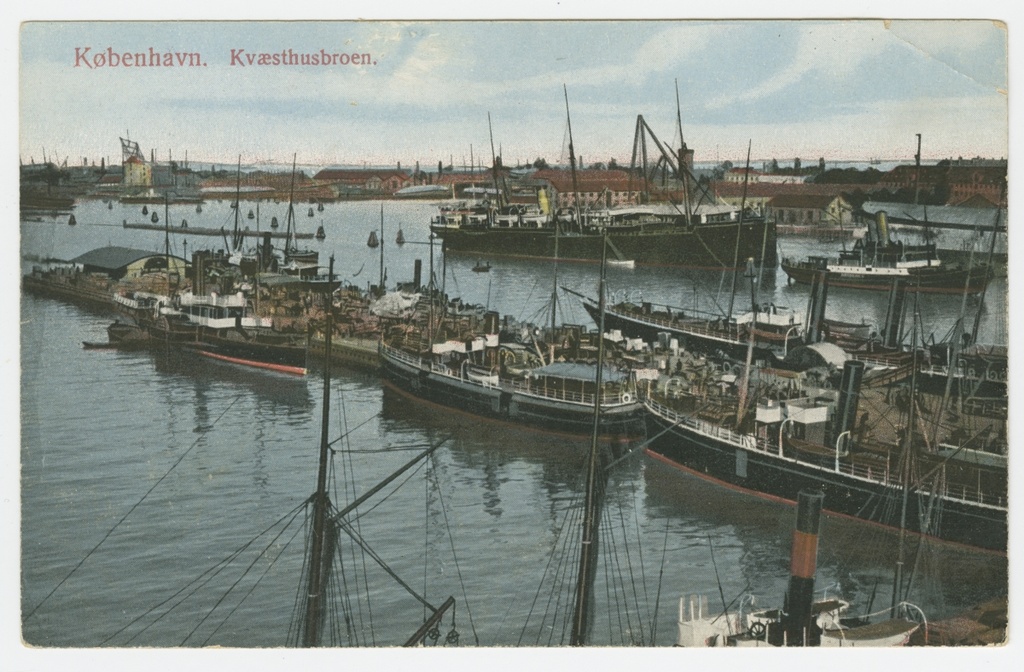 Taani. Kopenhageni sadam
