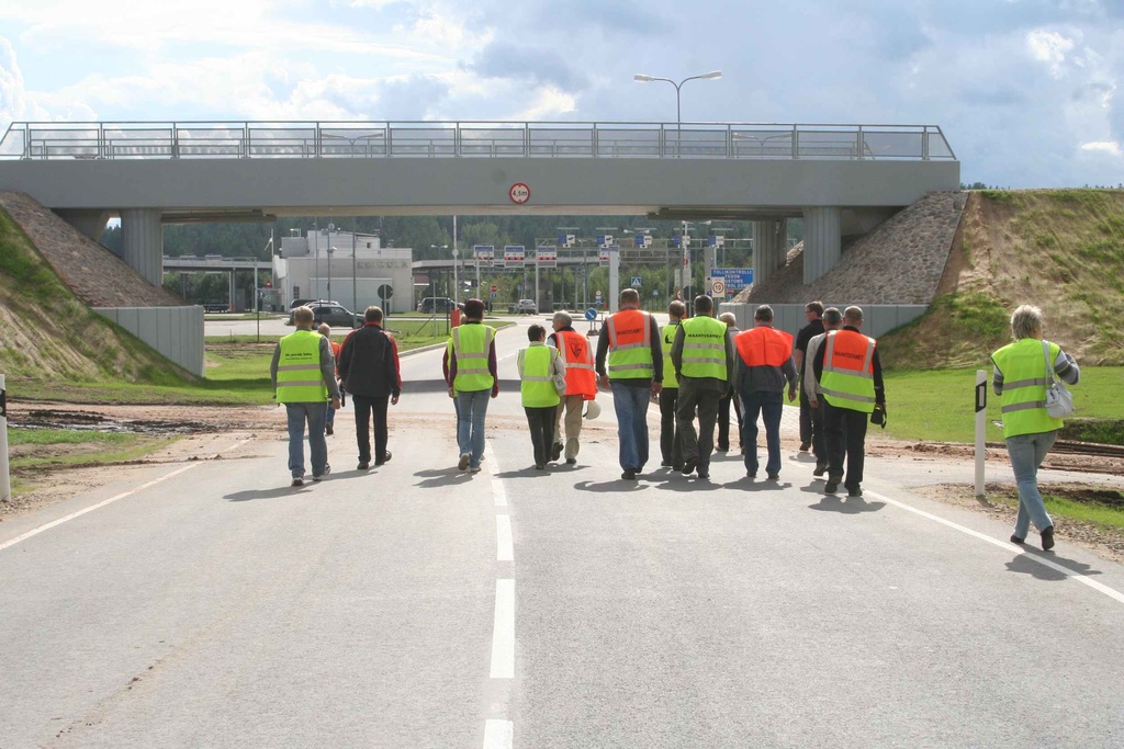 Huvireis Koidula piirijaama ehitusele 7. sept 2009