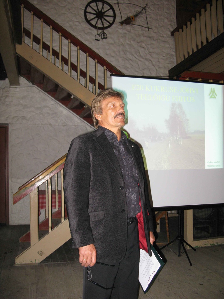 foto Kukruse-Jõhvi projekti tutvustus kohalikele elanikele 18. märts 2009