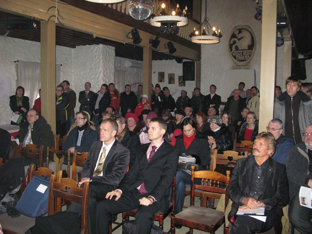 foto Kukruse-Jõhvi projekti tutvustus kohalikele elanikele 18. märts 2009