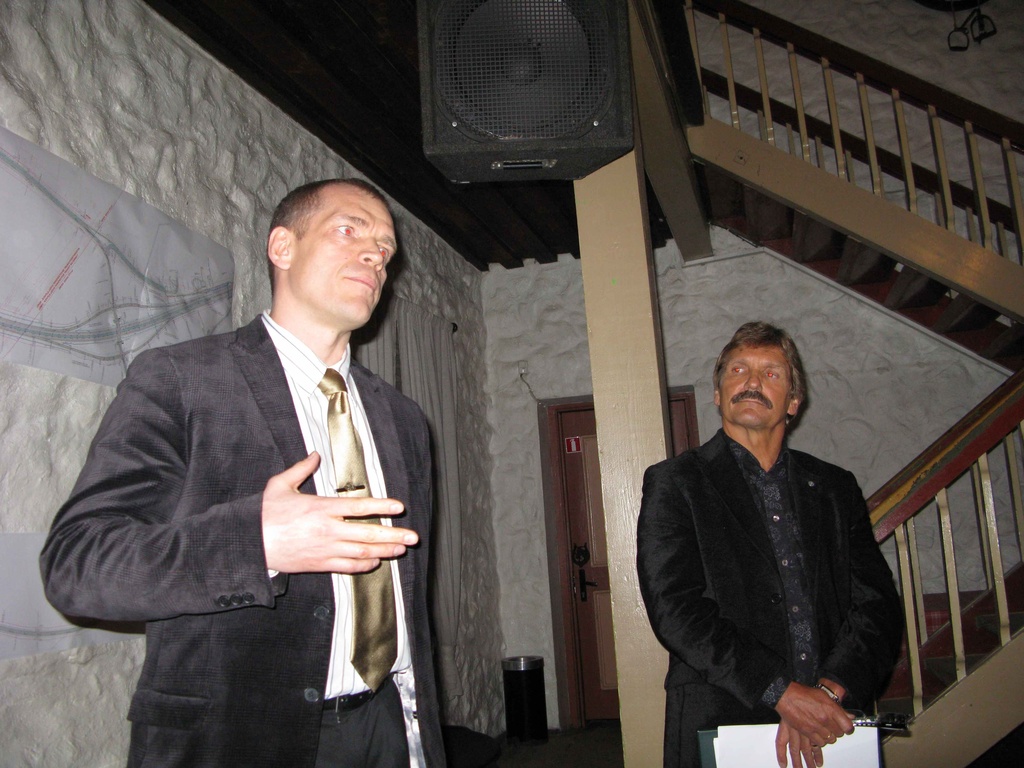 foto Kukruse-Jõhvi projekti tutvustus kohalikele elanikele 18. märts 2009