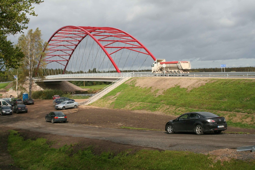foto Rannu-Jõesuu silla ehitamisel 25. apr 2009