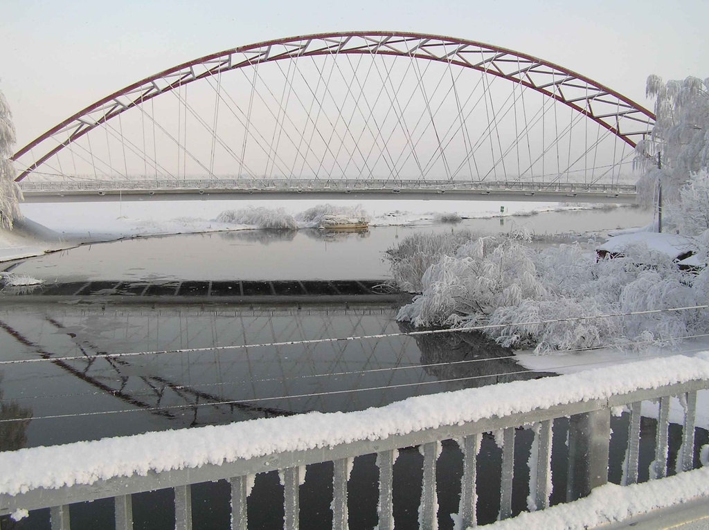 Talv Rannu-Jõesuu sillal 23. dets 2009