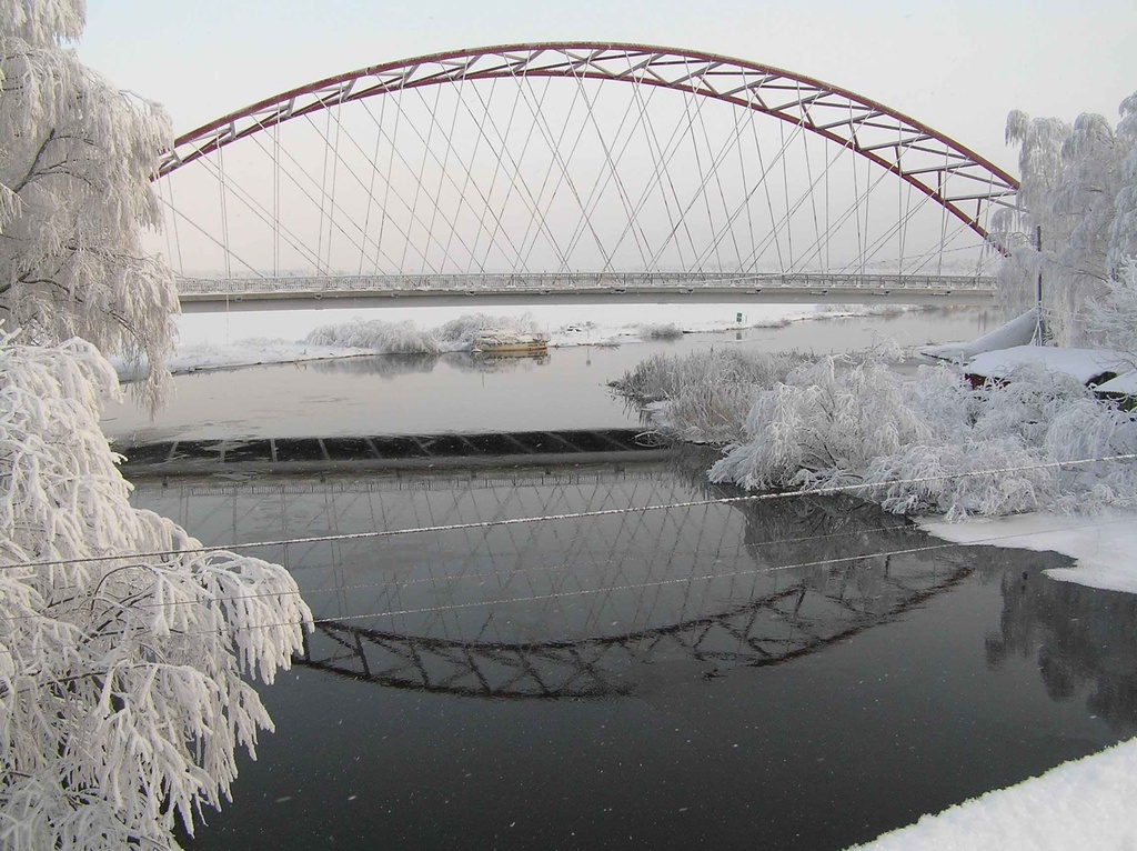 Talv Rannu-Jõesuu sillal 23. dets 2009