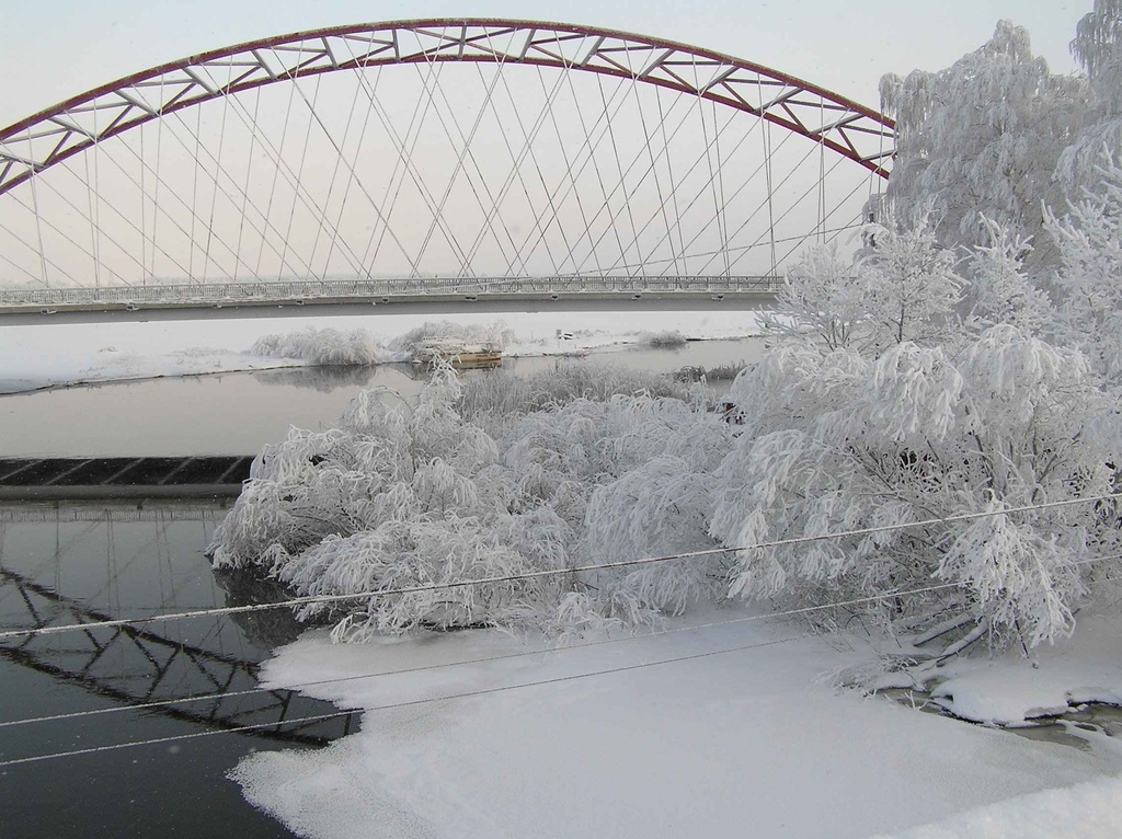 Talv Rannu-Jõesuu sillal 23. dets 2009