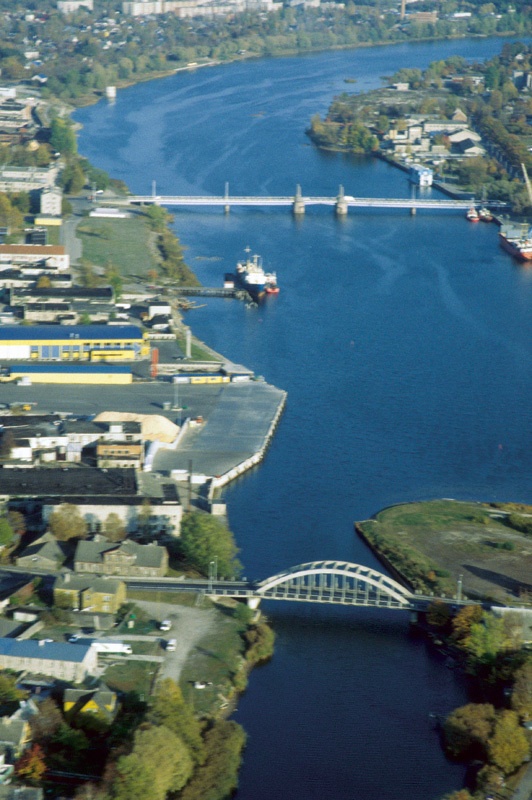 foto Pärnu sillad (aerofoto)