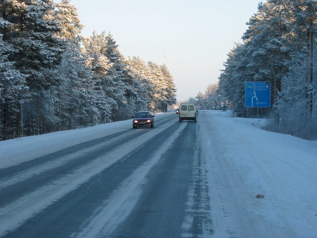 foto Talvine tee Harjumaal 2003