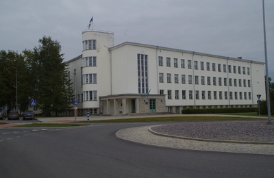 Piduehtes Rakvere I Keskkooli hoone rephoto