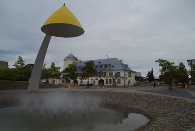 Rakvere Estonia market square - lang rephoto