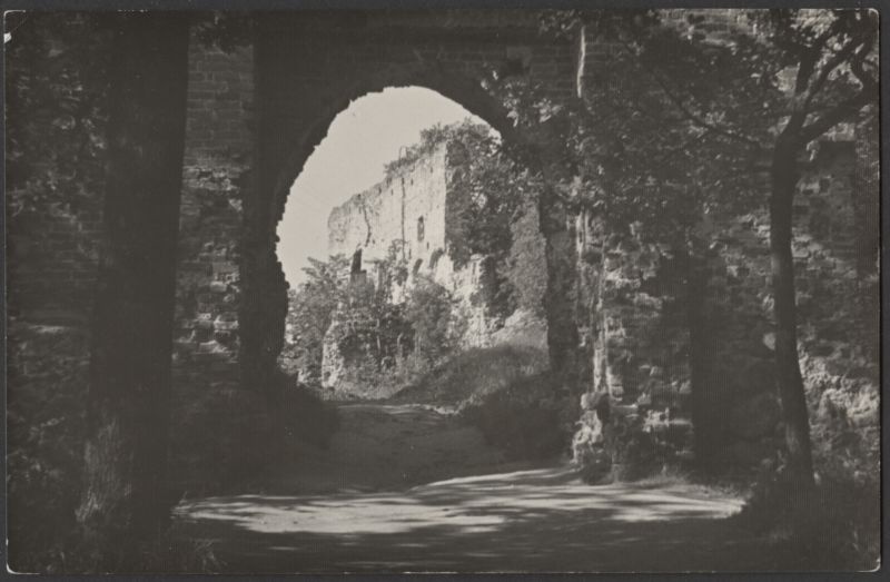 fotopostkaart, Viljandi, lossivärav, Suurmüür, u 1965