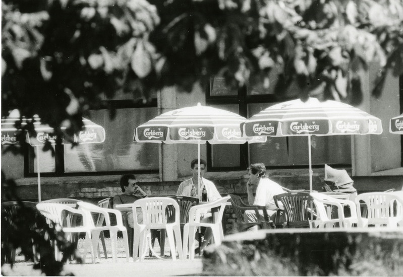 Tänavakohvik Vabadussõja monumendi juures