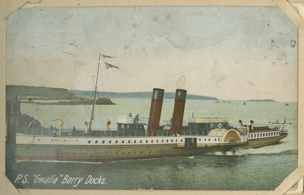 Barry Railway Company auru-rataslaev  P.S. "Gwalia"