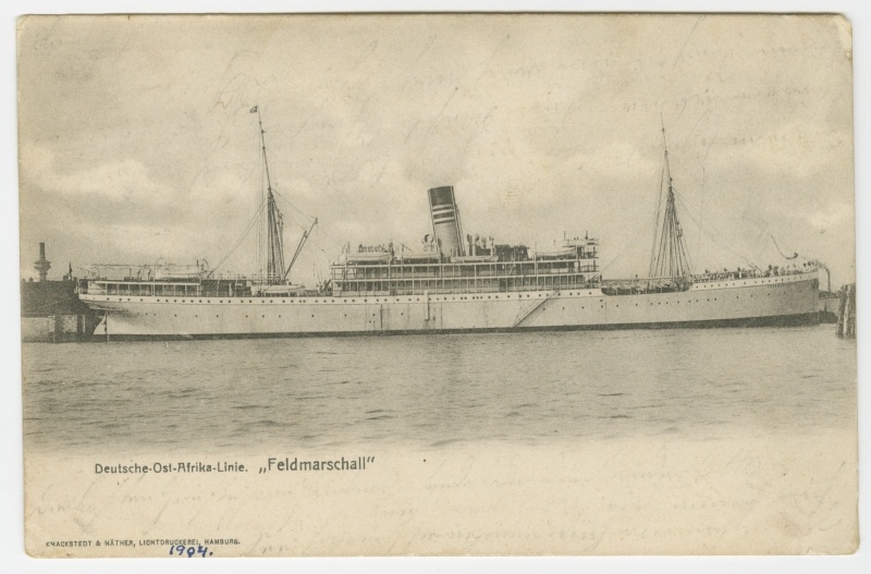 Saksa postiveolaev  "Feldmarschall"