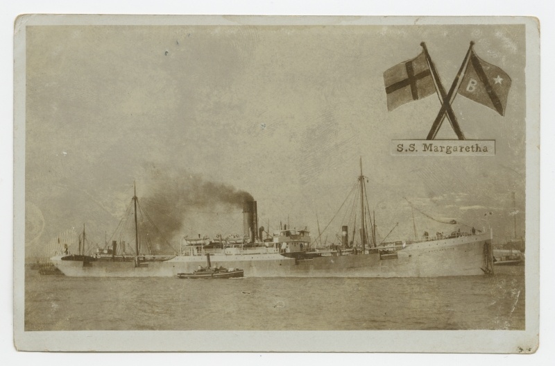 Taani (?) kaubalaev : S.S. "Margaretha"