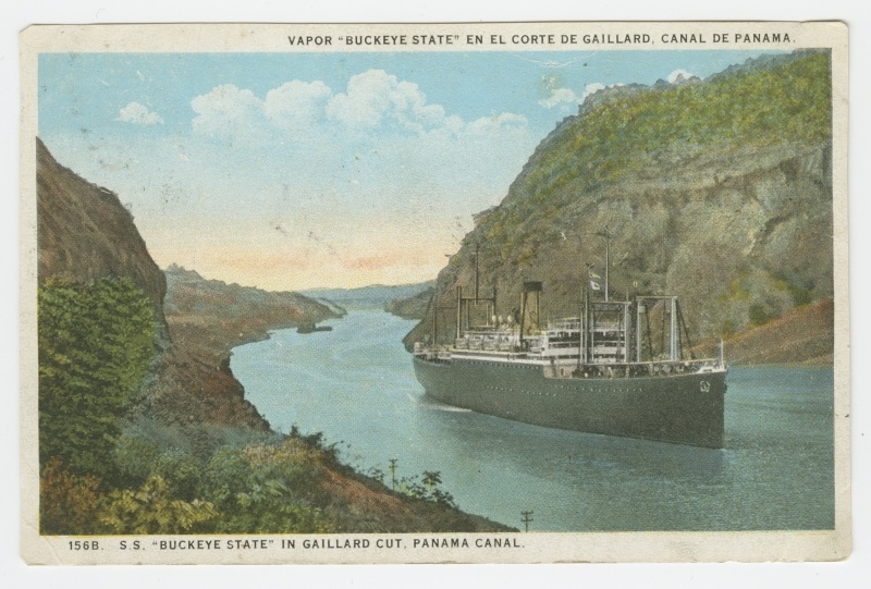 Aurulaev S.S. "Buckeye State" Panama kanalis