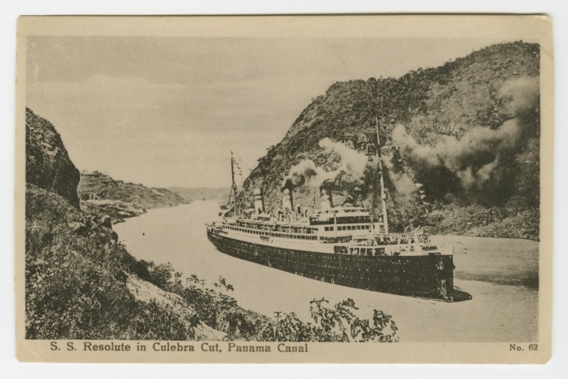 Reisiaurik  S.S. "Resolute" Panama kanalis