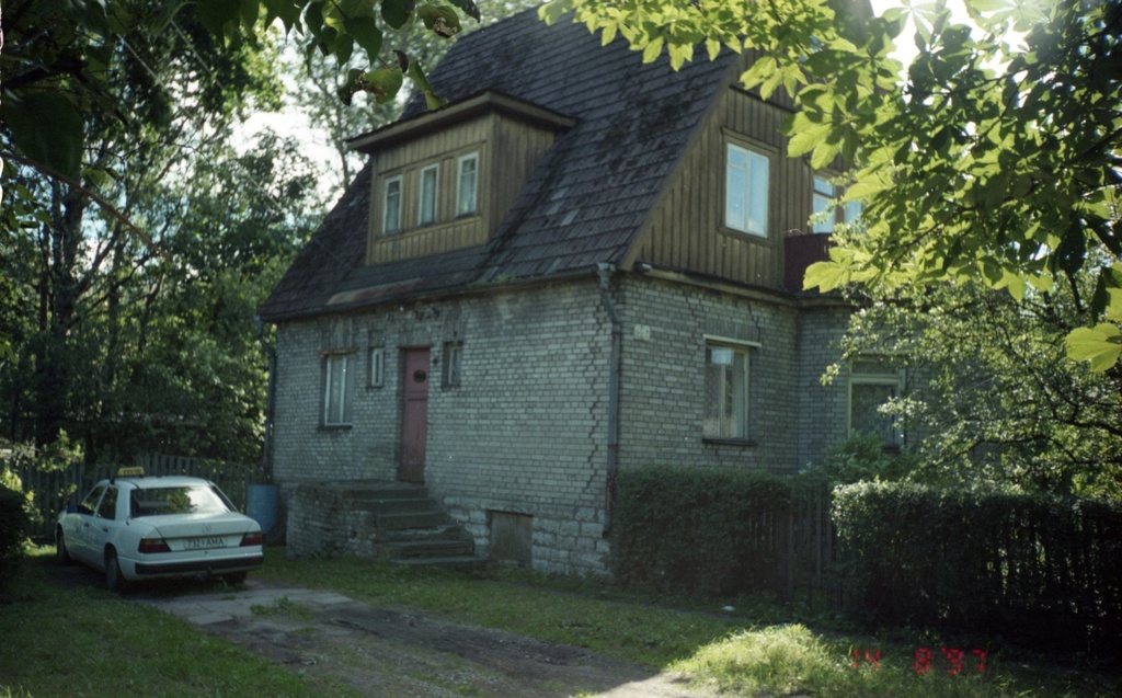Jakob Kiili elumaja Tallinnas.
13.08.1997