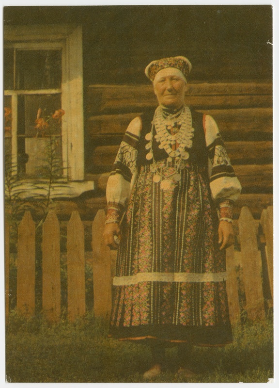 Eesti. Setu rahvariides naine