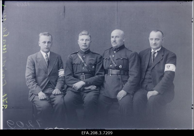 Kaitseliidu Paide malevkonna juhatus.