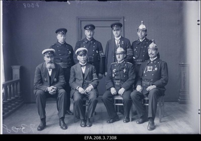 Paide Vabatahtliku Tuletõrje ühingu juhatus.  duplicate photo