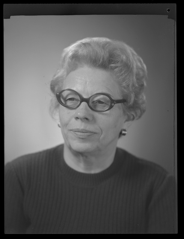 Laulja Ellen Laidre, portree