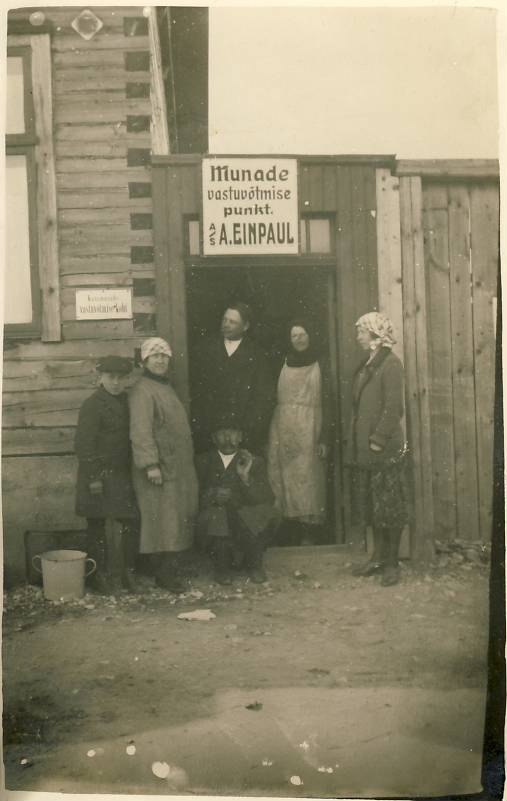 Munade vastuvõtu punkt Tapal