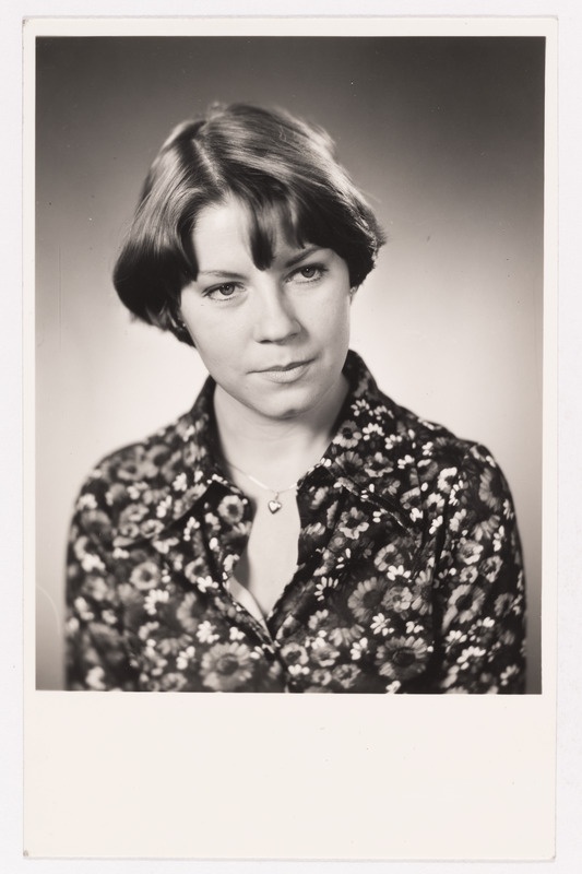 Estonia ooperi- ja operetisolist Sirje Puura, portree