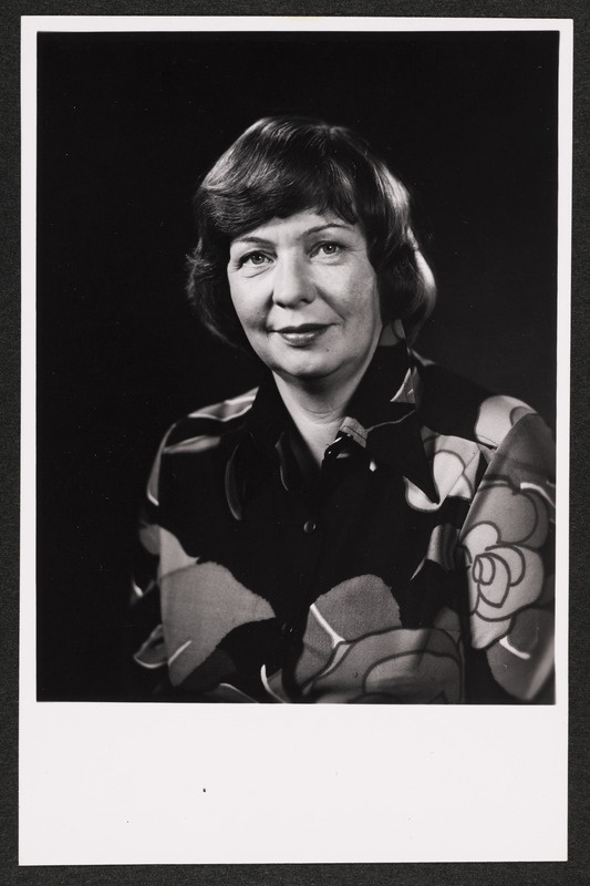 Pianist Viive Ernesaks, portree