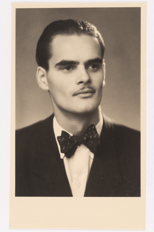 Opereti- ja estraadinäitleja Vello Viisimaa, portree