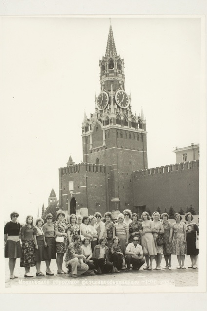 Turistid Moskvas Kremli ees, gupifotod