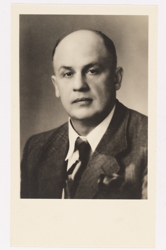 Estonia ooperisolist Georg Taleš, portree